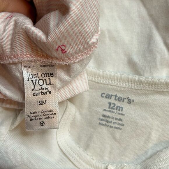 5 for $25🔥12 Months Baby Girls Skirt Overalls Matching Set - Picture 8 of 9